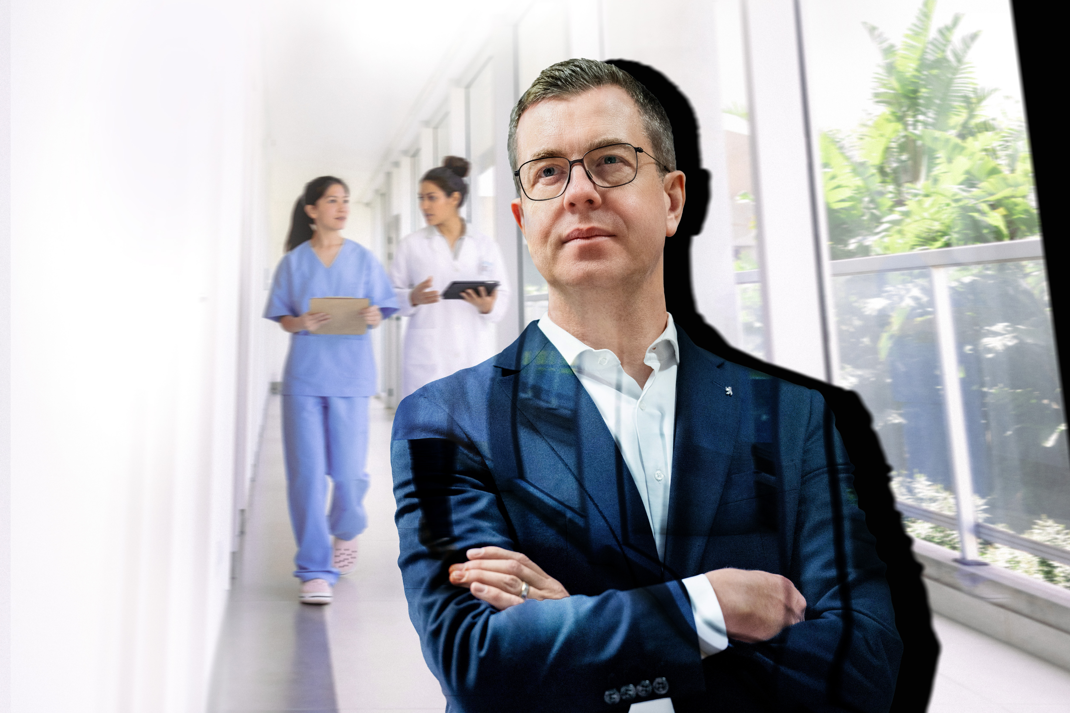 Finanzsenator Stefan Evers im Porträt.